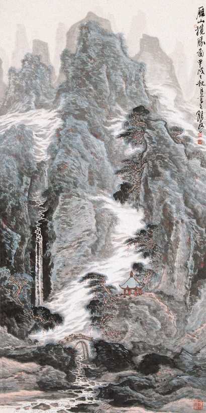 孙永 山水 立轴